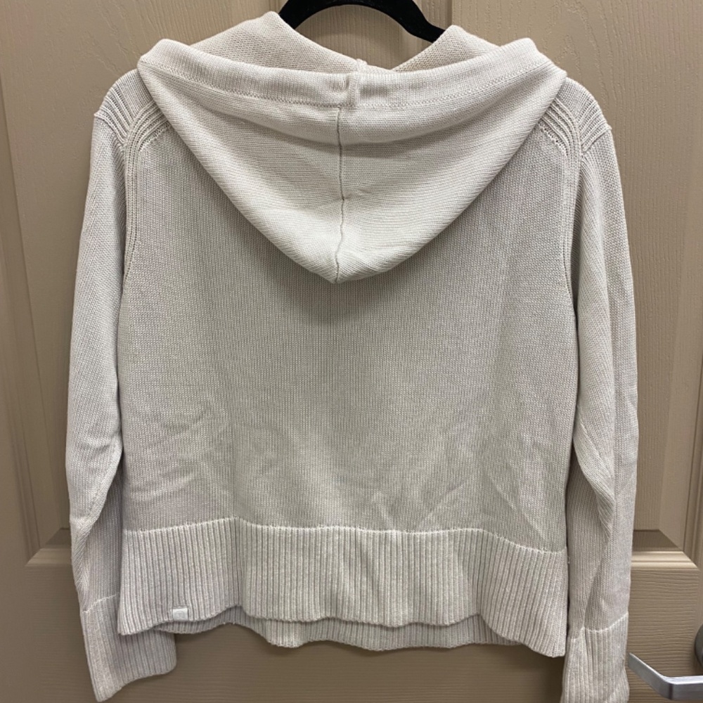 lululemon knitted hoodie, Size XS/S in White Opal, New w/o Tags - Picture 3 of 3